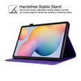 thumbnail image 5 of GSFY Case for Galaxy Tab S6 Lite 10.4 inch 2024/2022/2020, PU Leather Wallet Stand Protective Smart Shell with Pen Holder Auto Sleep Wake for Samsung Galaxy S6 Lite Tablet, Purple Blocks, 5 of 7