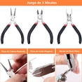 thumbnail image 4 of Juego de Alicates de Joyería, Kit de Pinzas para Bisuteria Herramientas Con Bolso Portátil con Cremallera, 4 of 4