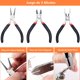 thumbnail image 4 of Juego de Alicates de Joyería, Kit de Pinzas para Bisuteria Herramientas Con Bolso Portátil con Cremallera, 4 of 4