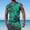 #Green, variant on DPTALR Men's Casual Fashion Printed Round Neck Sports Tank Top,Green,Big and Tall Men XL