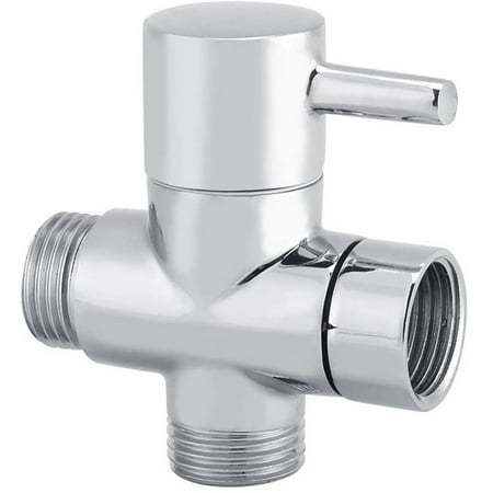 

amousa Home Bathroom M/F Brass T-Type Toilet Bidet Sprayer Diverter Tap Shut Off
