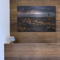 thumbnail image 5 of Luxe Metal Art 'The Old River' by Giuseppe Torre, Metal Wall Art, 16"x12", 5 of 9