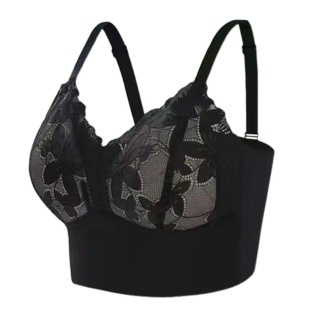 Gibobby Liguero de seda de hielo sin rastro para mujer con un chaleco Sujetador deportivo Forestall Gathered Brasier mujer busto(Azul oscuro,XXL)