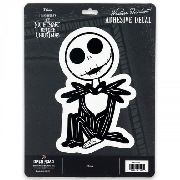 Disney Nightmare Before Christmas Jack Graphic Vinyl Decal