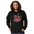 thumbnail image 5 of Funny Skeleton Flamingo Floatie Hoodie Sweatshirt Women Men Brisco Brands S, 5 of 6
