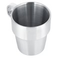 thumbnail image 3 of Vaso de cervezavasos de acero inoxidable Vaso de agua Vaso de café con mango de agarre Vasos de acero inoxidable Khall JY22266, 3 of 6
