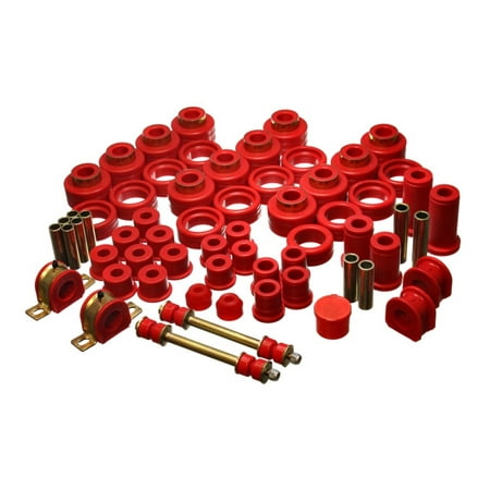 2002 Chevy Suburban - Energy Suspension 92-97 Chevy Suburban 4WD Red Hyper-flex Master Bushing Set