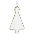 thumbnail image 4 of Northlight 4.5" Green and Gold Christmas Tree Hanging Ornament, 4 of 4
