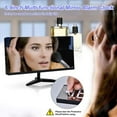 thumbnail image 4 of Alarm clock Digital, LED alarm clock LED display with 4 adjustable brightness, temperature, date, USB charging ports, easy operation, 4 of 9