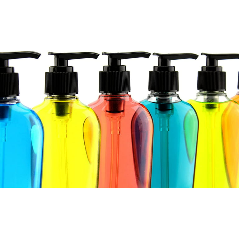 Customized Hair Care Containers 14 OZ 10 Oz Plastic Pump Bottles