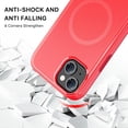 thumbnail image 4 of Funda MYBAT Fuse con MagSafe para iPhone 15 PLUS Roja, 4 of 7