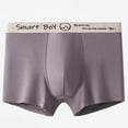 thumbnail image 2 of successthop Mens Underwear with Pouch for Balls Support Comfortable Lightweight Stretch Colorful Boxer Brief Brown 3XL, 2 of 3