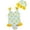 Z6 Yellow, variant on REDARER Girls Cute Leopard Bathing Suit One Piece Leopard Print Ruffle Trim Detail Crisscross Back Summer Beach Kids Swimwear,9-10 Years