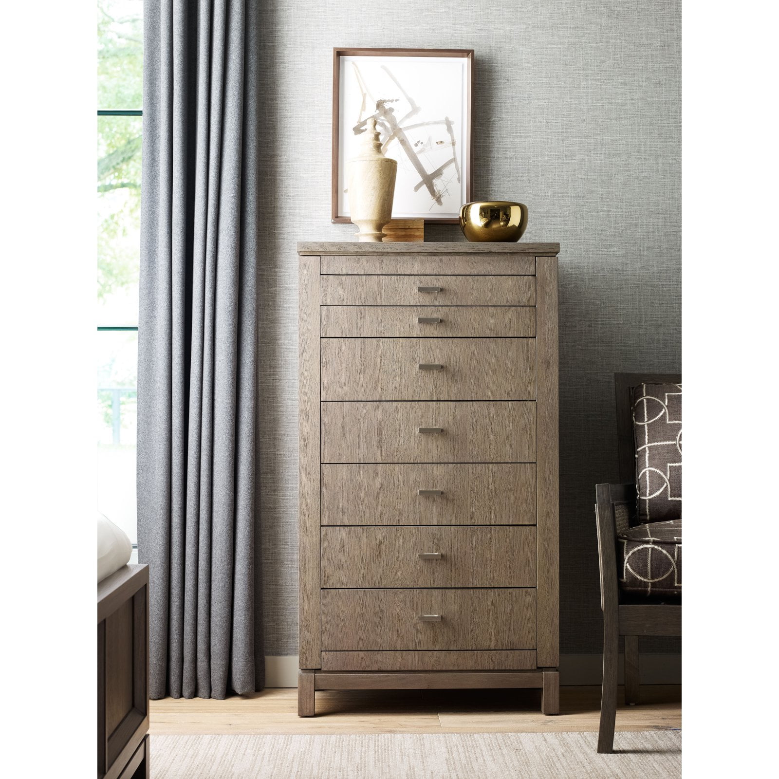 Rachael Ray Highline 7 Drawer Jewelry Chest With Jewelry Hooks