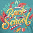 thumbnail image 3 of CafePress - Back To School Lettering T Shirt Design Men's Deluxe T Shirt - Mens Tri-blend T-Shirt, 3 of 3