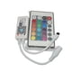 thumbnail image 2 of Inicio DC5V 12V 24V Bluetooth Wireless WiFi Controller RGB / RGBW IR RF LED Controller, 24Key IR RGBW wifi Scienceny EL3132-04B, 2 of 2