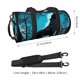 thumbnail image 2 of Easygdp Blue Full Moon Wolf Bolsa de Viaje, Bolsa de Mano, Bolsa de Gimnasio, Bolsa de Equipaje para Viaje, 2 of 6