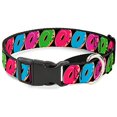 thumbnail image 1 of Buckle-Down Glaze Donut Expressions Black Martingale Dog Collar, 1 of 1