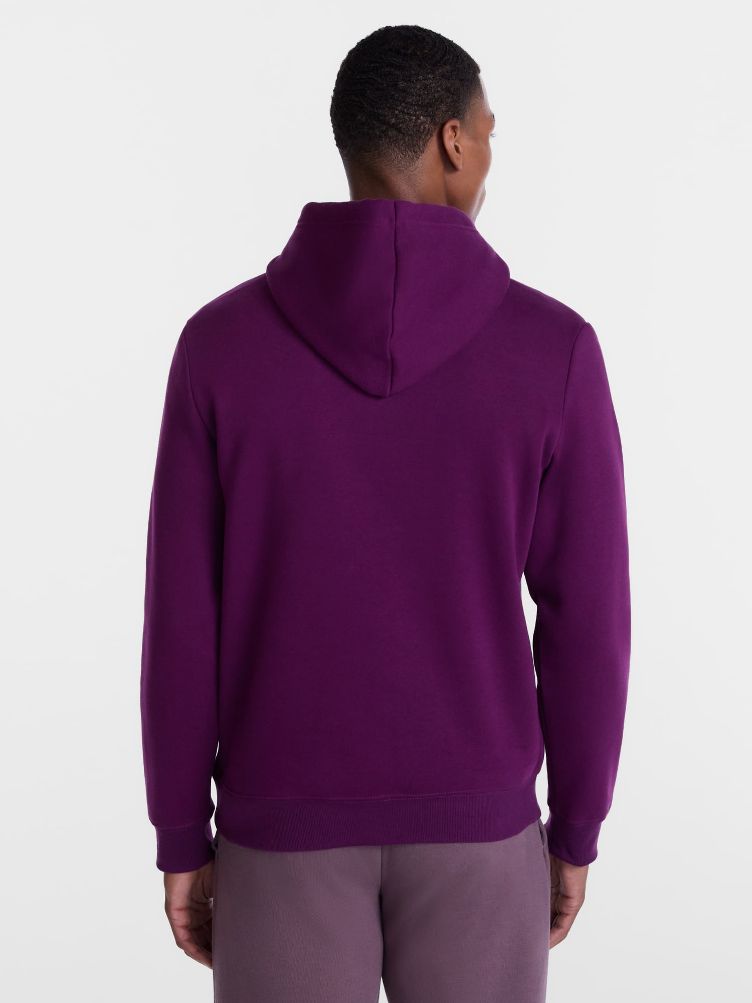 Athletic Works Men's & Big & Tall Men's Fleece Hoodie Sweatshirt, Sizes XS-4XLT
