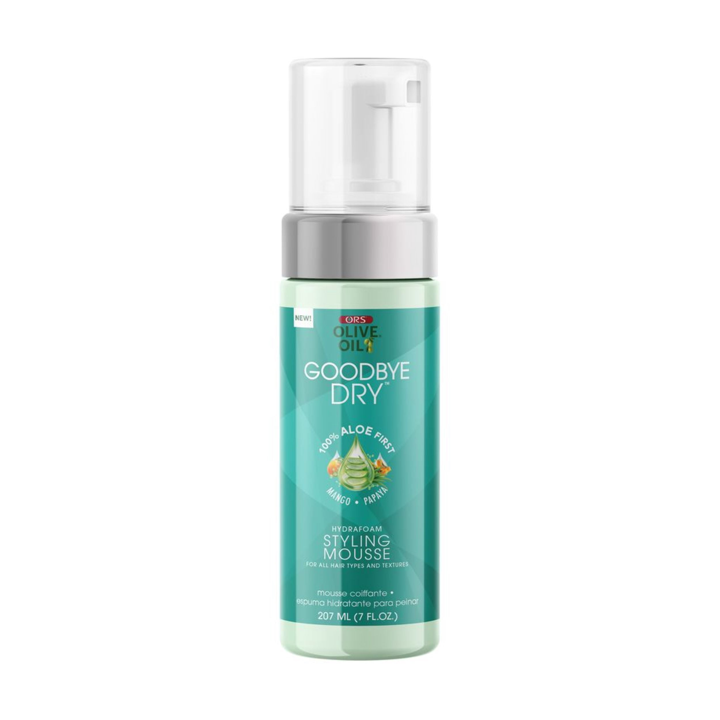 ORS, Olive Oil Goodbye Dry Hydrafoam Styling Mousse, 7 oz