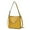Mustard, variant on Bizzy Faux Crocodile-Embossed Vegan Leather Women’s Shoulder Bag By Mia K