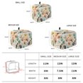 thumbnail image 6 of Toaster Cover 2 Slice, Vintage Spring Floral Dustproof Bakeware Oven Protector with Top Hook, Summer Botanical Abstract Art Waterproof Small Kitchen Appliance Toasters Dust Cover, 12"x7.5"x8", 6 of 9