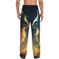 thumbnail image 6 of Cauagu Firefly Forest Fox Mens Pajama Pants Sleep & Lounge Pants,PJ Bottoms with Pockets-X-Large, 6 of 7