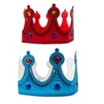 thumbnail image 3 of Qarigey Sombreros de fiesta para festivales de Halloween, gorra decorativa, tocado brillante bonito, puesta en escena, vestido, accesorio Disfraces de disfraces Azul, 3 of 6
