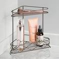 thumbnail image 7 of (2 pack) Better Homes & Gardens Steel Corner Shower Organizer Storage Shelf, 10.75" x 6.5" x 10.6", Bronze, 7 of 7