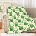 thumbnail image 2 of Pickle Blanket Funny Gift for Girl Women - Pickles Gift for Pickles Lover - Fleece Throws Lightweight Sheet Super Soft Toddler Kid Flannel Blankets for for Bed/Sofa -50"x60" Inches, 2 of 6