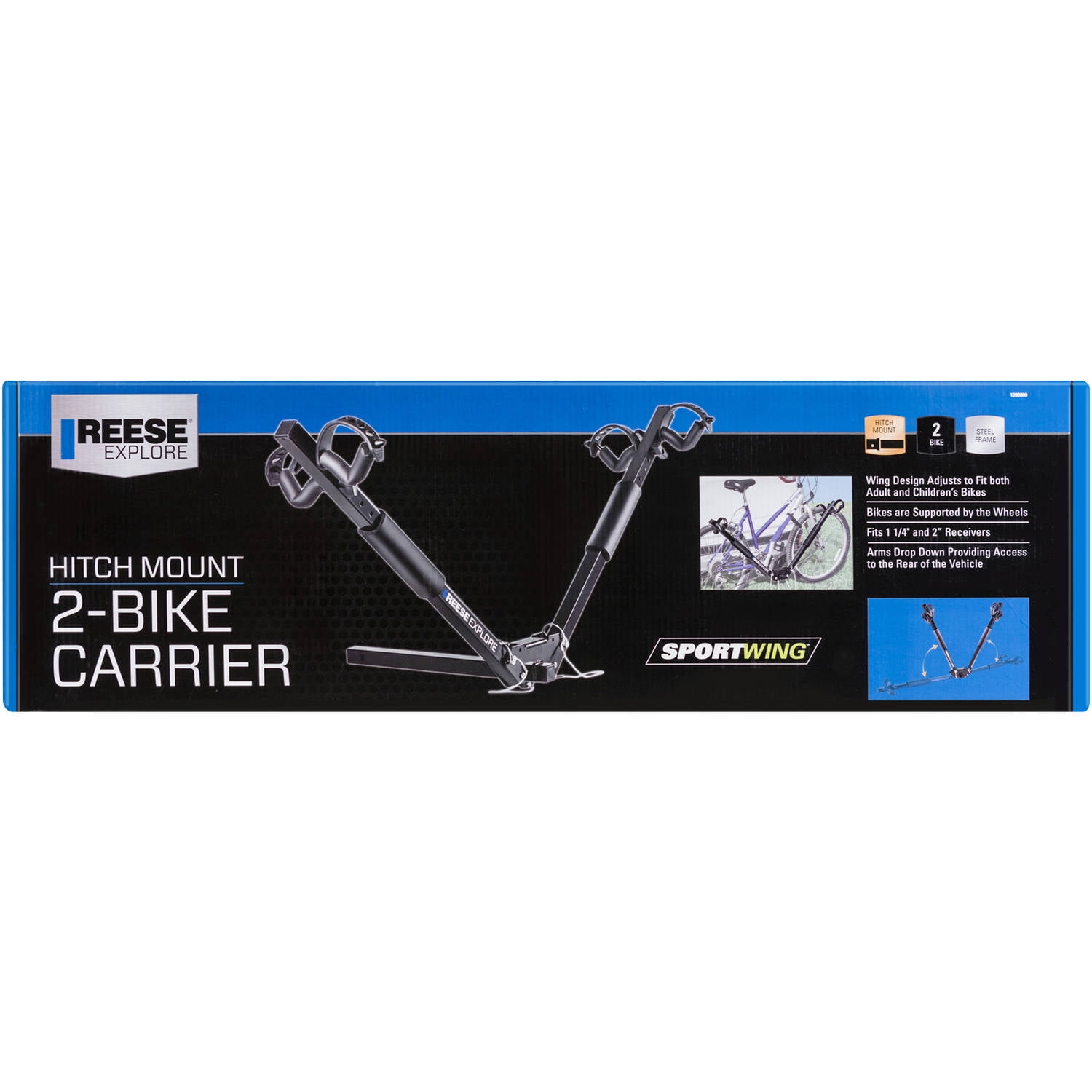 reese 2 bike carrier