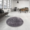 thumbnail image 3 of Ahgly Company Indoor Rectangle Mid-Century Modern Gunmetal Gray Oriental Area Rugs, 6' x 9', 3 of 6