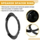 thumbnail image 3 of Adaptador de espaciador de altavoz tweeter Unique Bargains para Mazda 8 2011-2015 Puertas delanteras y traseras ABS negro con arnés de cableado de audio a prueba de agua, 3 of 7