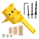 thumbnail image 1 of Kit de guía de taladro para carpintería de 41 piezas CACAGOO Localizador de agujeros, 1 of 7