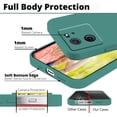 thumbnail image 5 of Compatible with Xiaomi 13T Case Shockproof Ultra Slim Xiaomi 13T Case for Women Men Silicone Liquid Soft Anti-Scratch Protective Case (Dark Green), 5 of 12