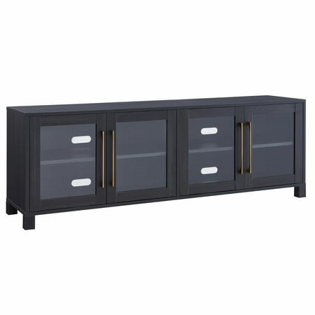 Camden&Wells - Quincy TV Stand for TVs up to 75" - Charcoal Gray