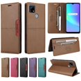 thumbnail image 1 of Case for FOXDOCK Realme C15 RFID Blocking Wallet Flip Cover Shockproof, 1 of 5