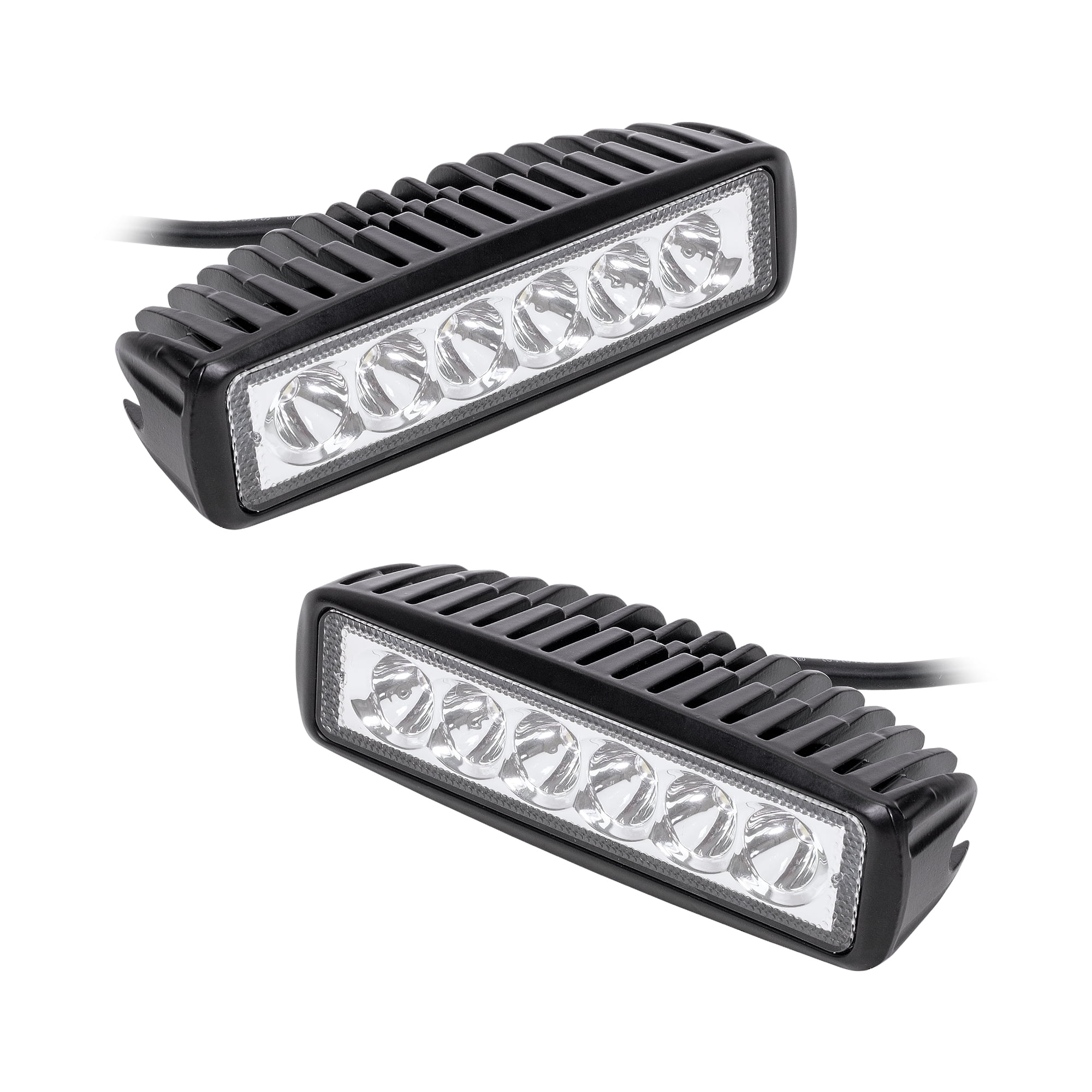 Slim Compact 18W LED Off Road Jeep ATV UTV Work Fog Driving Light Lamp