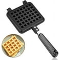 thumbnail image 1 of Waffle Pan for Waffle Making, Household Kitchen Gas Non Stick Waffle Maker Cast Iron Baking and Baking Tools, 1 of 5