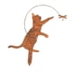 thumbnail image 3 of Estacas de gato para jardín, decoración de exterior, letrero de patio, artesanía, regalo de inauguración de la casa, adorno de metal, accesorio paisaj, 3 of 9