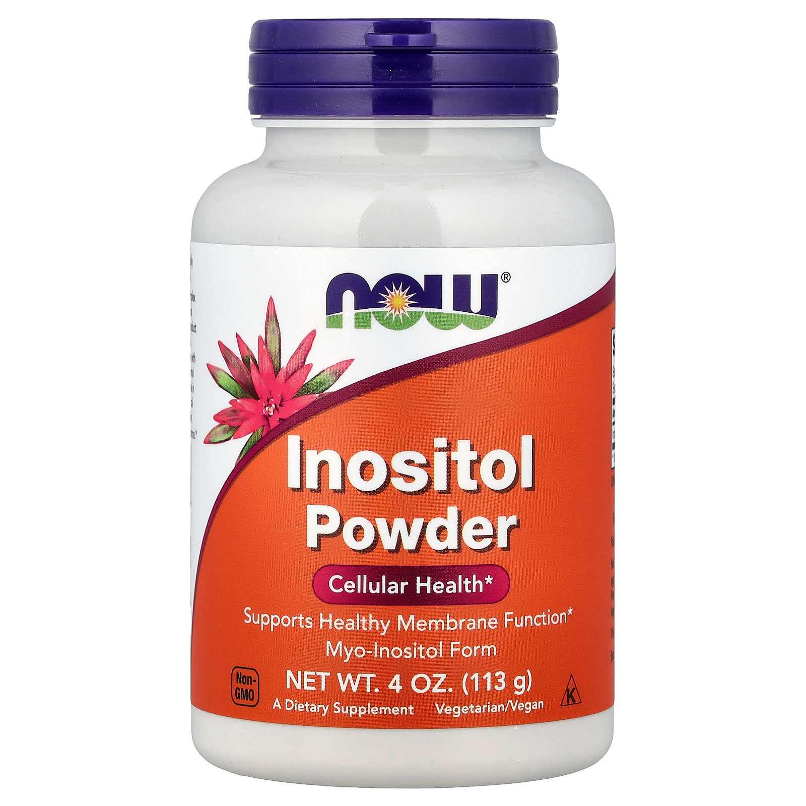 thumbnail image 2 of (2 pack) Now Foods Inositol Powder Vegetarian 4 oz Powder, 2 of 6