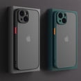 thumbnail image 2 of Funda dura transparente mate para Iphone 14 11 12 13 Pro Max XR 8 7 Plus X Xs 13 Mini SE 2022 2020 6 6s, Fundas a prueba de golpes qiuyongming unisex, 2 of 2