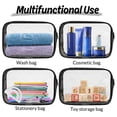 thumbnail image 5 of Poscoverge Clear Toiletry Bag 3 Pack Clear Makeup Bag Clear Travel Bags for Toiletries Clear Toiletry Bags for Traveling Clear Cosmetic Bag, Quart Size Travel Bag Tsa Approved Clear Makeup Bags W, 5 of 5