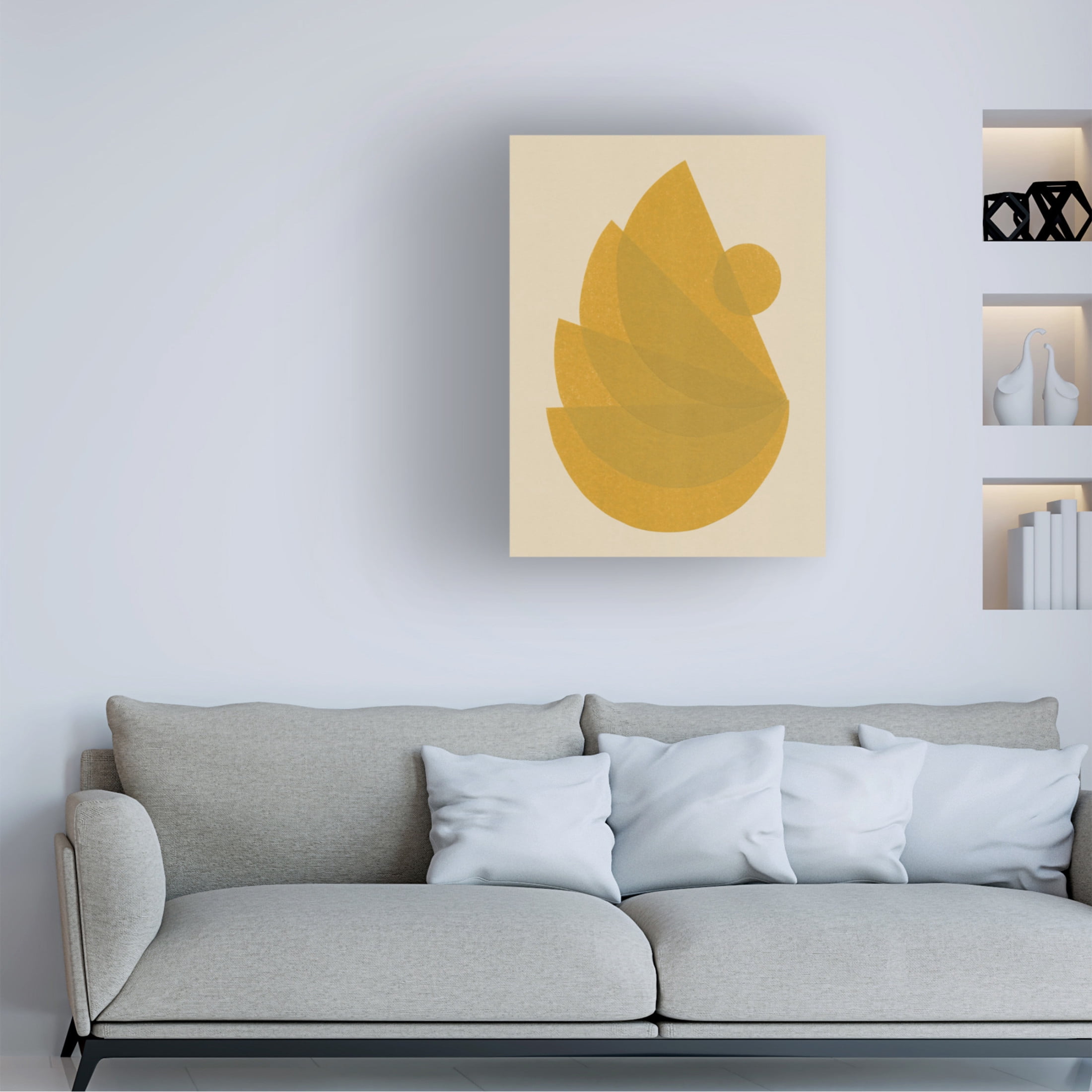 Trademark Fine Art Alisa Galitsyna Balanced Unbalance 1 Canvas Wall Art
