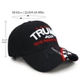 thumbnail image 4 of Trump 2024 Béisbol Bordado EE. UU. Sombrero Deportivo para Al Aire Libre (), 4 of 6