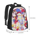 thumbnail image 2 of Sac à Dos Cirque Numérique Incroyable pour École, Sac à Dos Anime Léger, 2 of 2