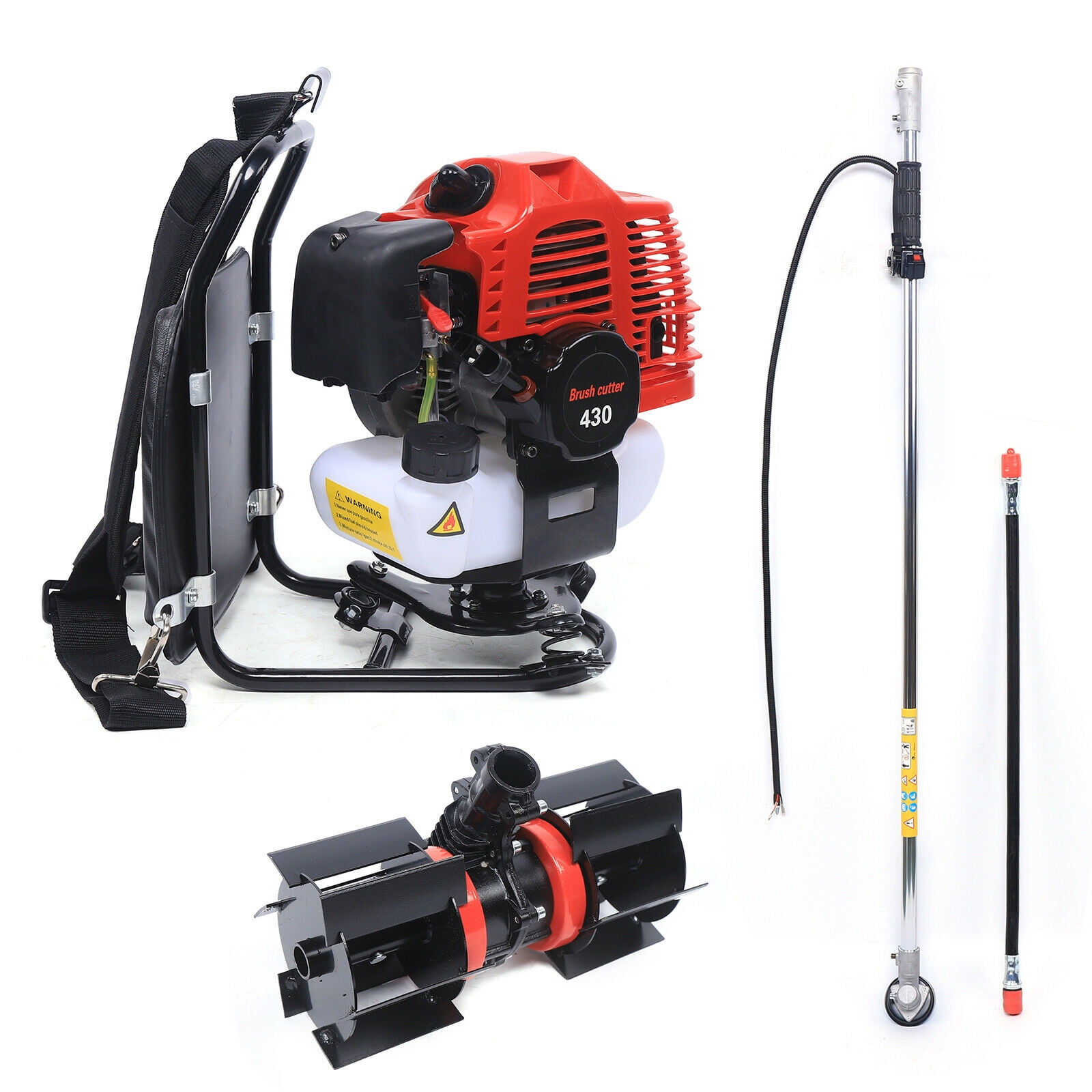 3IN1 Backpack 2 Stroke Gas Hedge Trimmer TBG430