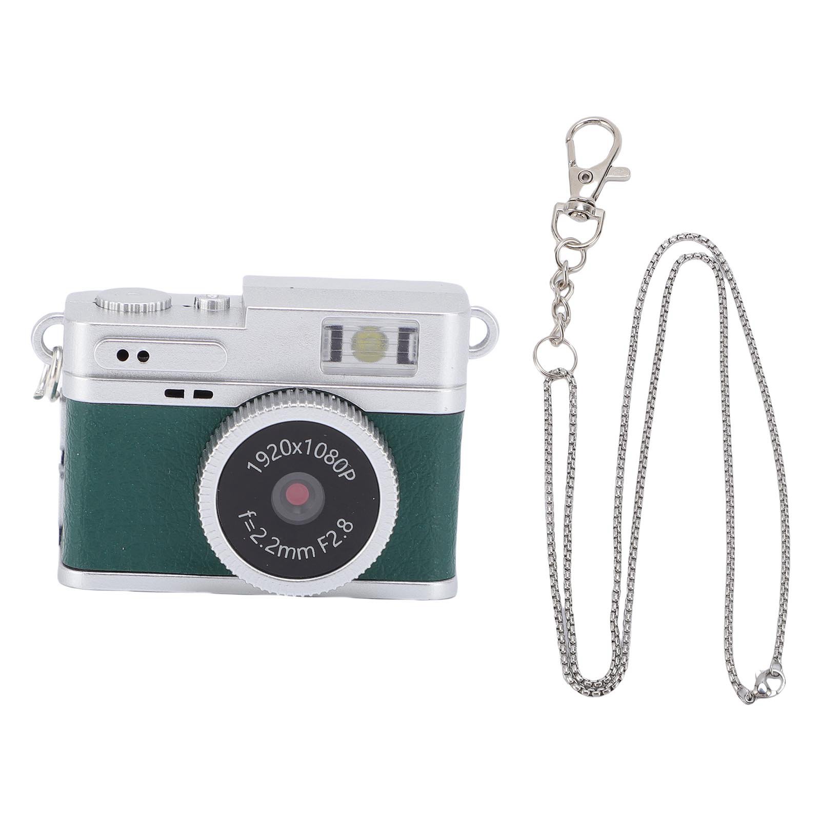 Appareil Photo Numérique Rétro 1080P FHD 12 MP - Mini Caméra Vintage écran Pliable, Cadeau Original