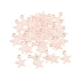 thumbnail image 2 of hengtong 4x50x Five Pointed Star Charms Decorative Jewelry Making for DIY Crafting Hats Rose Gold, 2 of 9