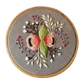 thumbnail image 1 of Kit de bordado de tela DIY de flores tridimensionales, regalo para principiantes, costura floral, decoración del hogar, punto de cruz Inevent JJ25447-02, 1 of 6